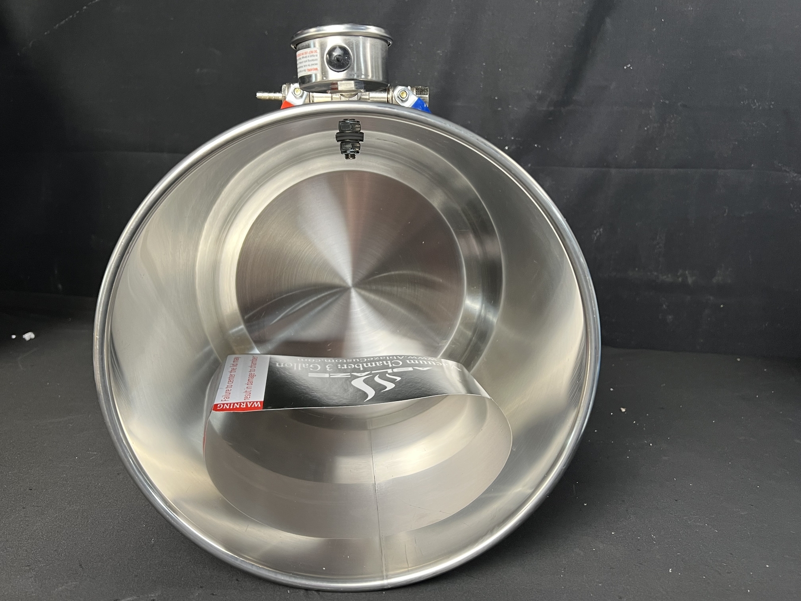 Ablaze 3 Gallon Vacuum Degassing Chamber New Open Box eBay