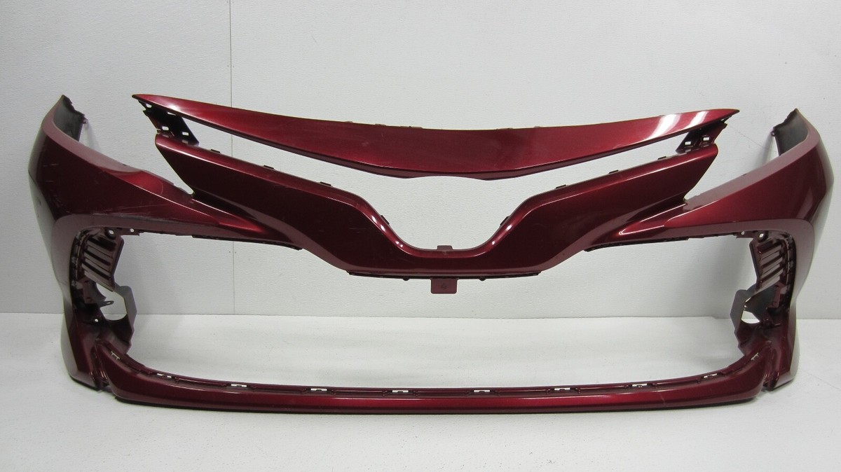 Front Bumper cover Toyota Camry L/LE/XLE/Hybrid Red 2018-2020