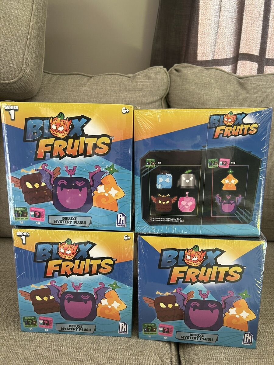 Blox Fruits 8” Deluxe Mystery Plush - ROBLOX DLC CODES - SEALED