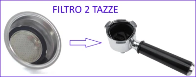 Filtro per Macchina da Caffè DELONGHI Ricambi Dedica Icona EC 680 685 860 ECO311