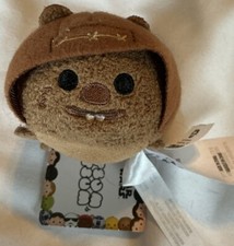 Ewok Wicket Disney Star Wars 3 1/2  Tsum Tsum Mini Plush Doll New