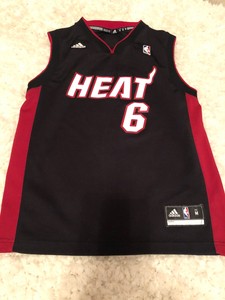 lebron james miami heat throwback jersey