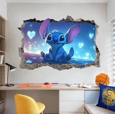 Removable Wall Sticker Lilo & Stitch kids room Decal Vinyl Home Decor