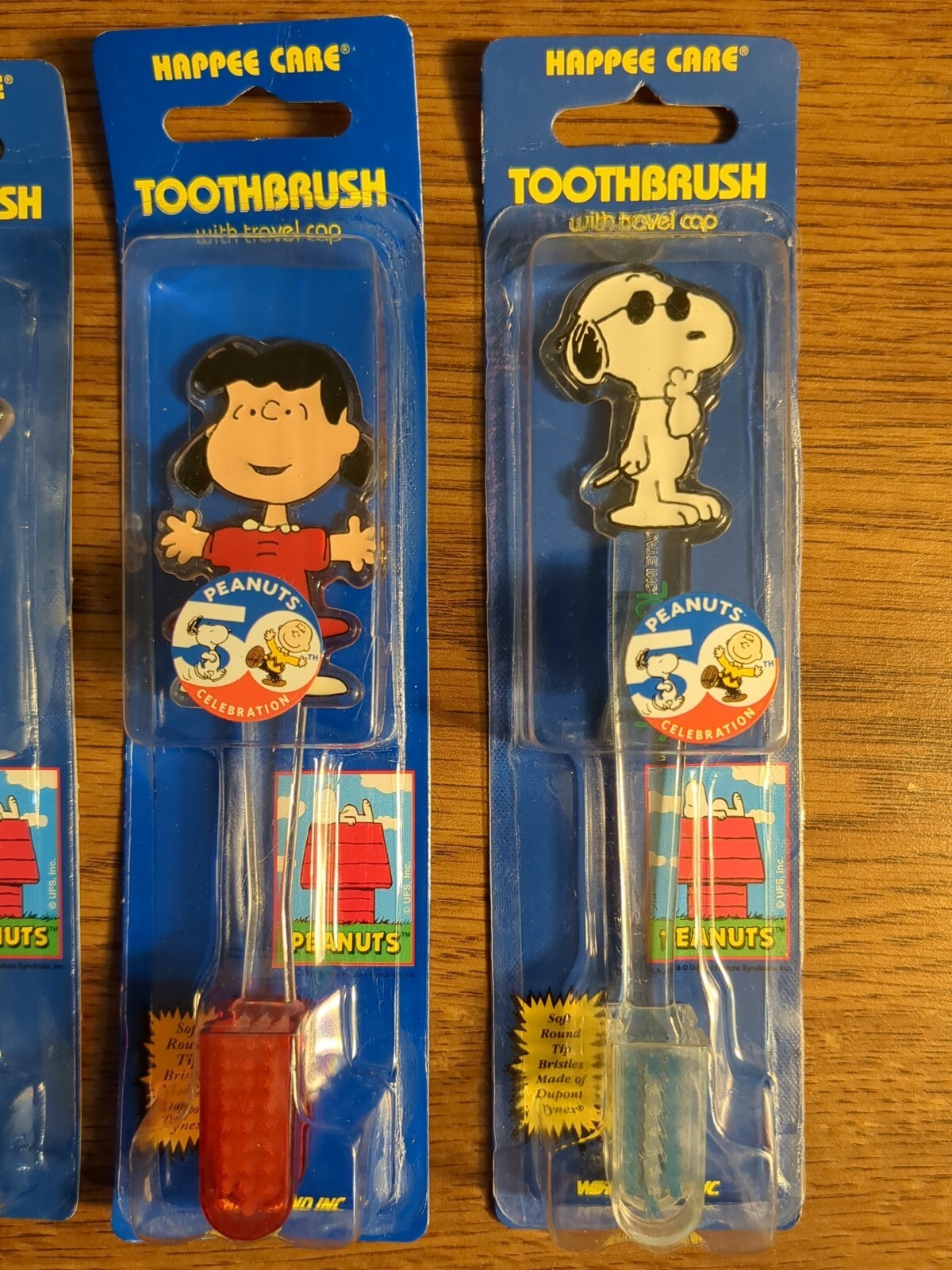 Vintage Snoopy Woodstock Peanuts Charlie Brown Toothbrushes NIP eBay
