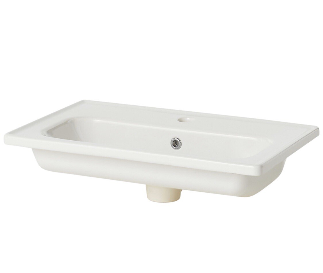 Goodhome Towan White Worktop Basin Bq Collection Only For Sale Online Ebay