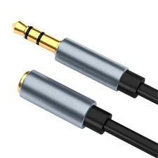 3.5mm Jack Audio Extension Male to Female Cable for Headphone Smartphone 4.9ft.