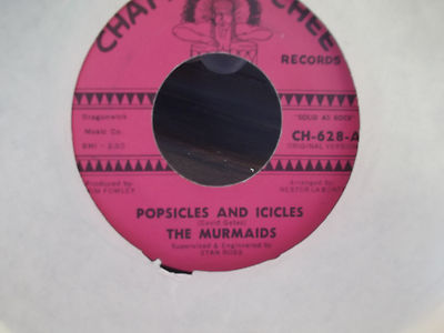 THE MURMAIDS ON CHATTAHOOCHEE RECORD 45 POPSICKLES & ICECLES ...