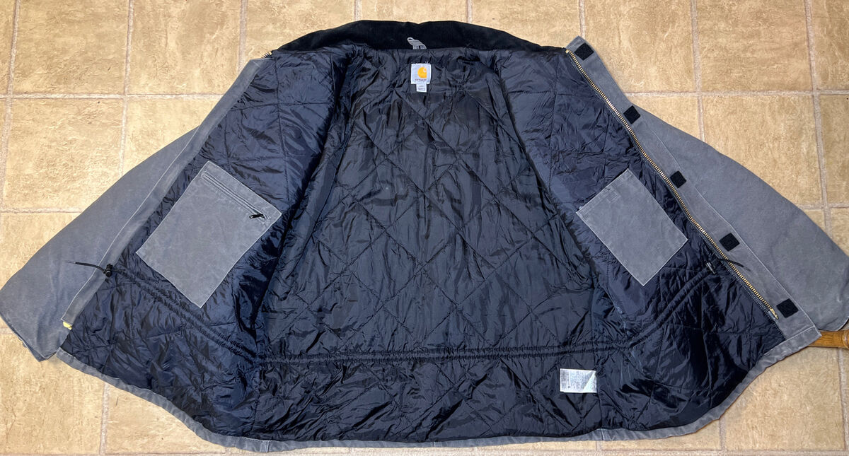 Vintage Carhartt C26 GVL Sandstone Duck Canvas Quilt Lined Vintage Carhartt C26 GVL Sandstone Duck Canvas Quilt Lined