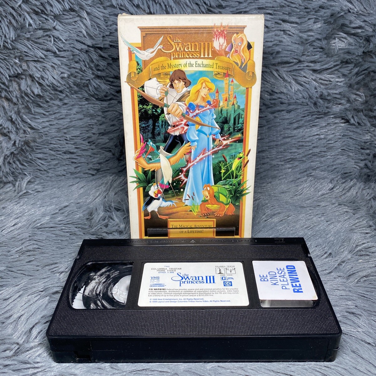 The Swan Princess III 3 Mystery Of The Enchanted Treasure VHS 1998