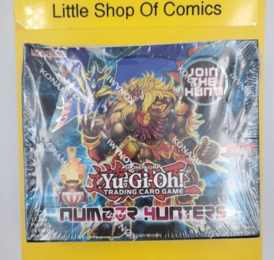 Yu-Gi-Oh! Number Hunters Booster Box Sealed 1st Edition English See Photos - Photo 1/4