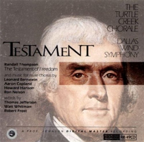 Testament - The Turtle Creek Chorale (Seelig, Dws) (CD) Album