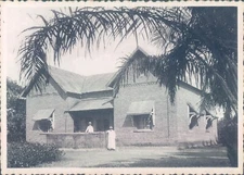 Belgian CONGO Niangara bishop's house 1950s RPPC