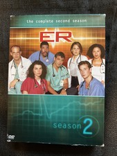 ER - The Complete Second Season (DVD, 2004, 4-Disc Set) for sale online ...