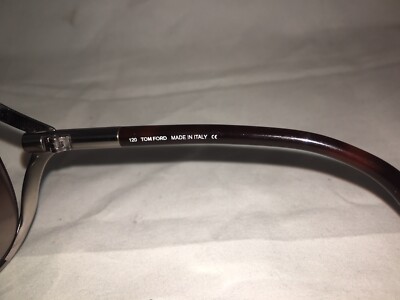 TOM FORD Margaux TF40 G43 SILVER AUTHENTIC SUNGLASSES 62-17  display picture 3