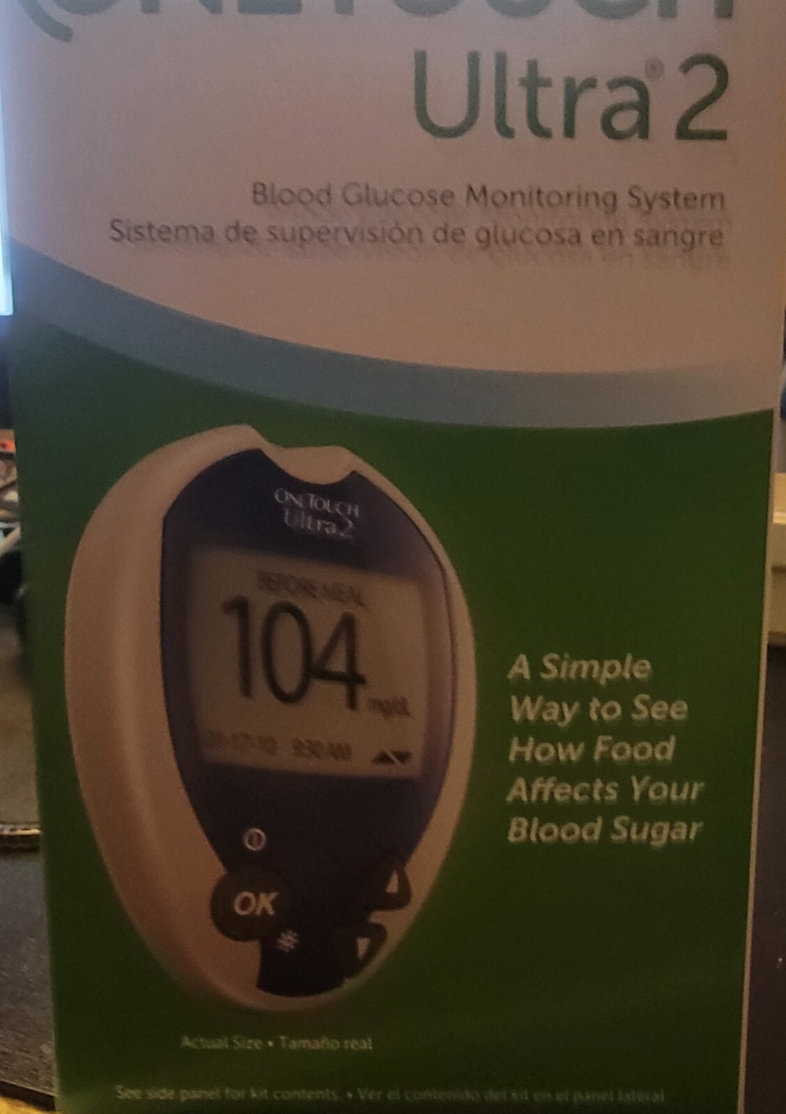 Ultra 2 Blood Glucose Monitor 353885011853 eBay