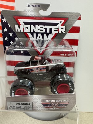 Monster Jam Limited Edition Independence Day Stunt Truck 1 of 5000