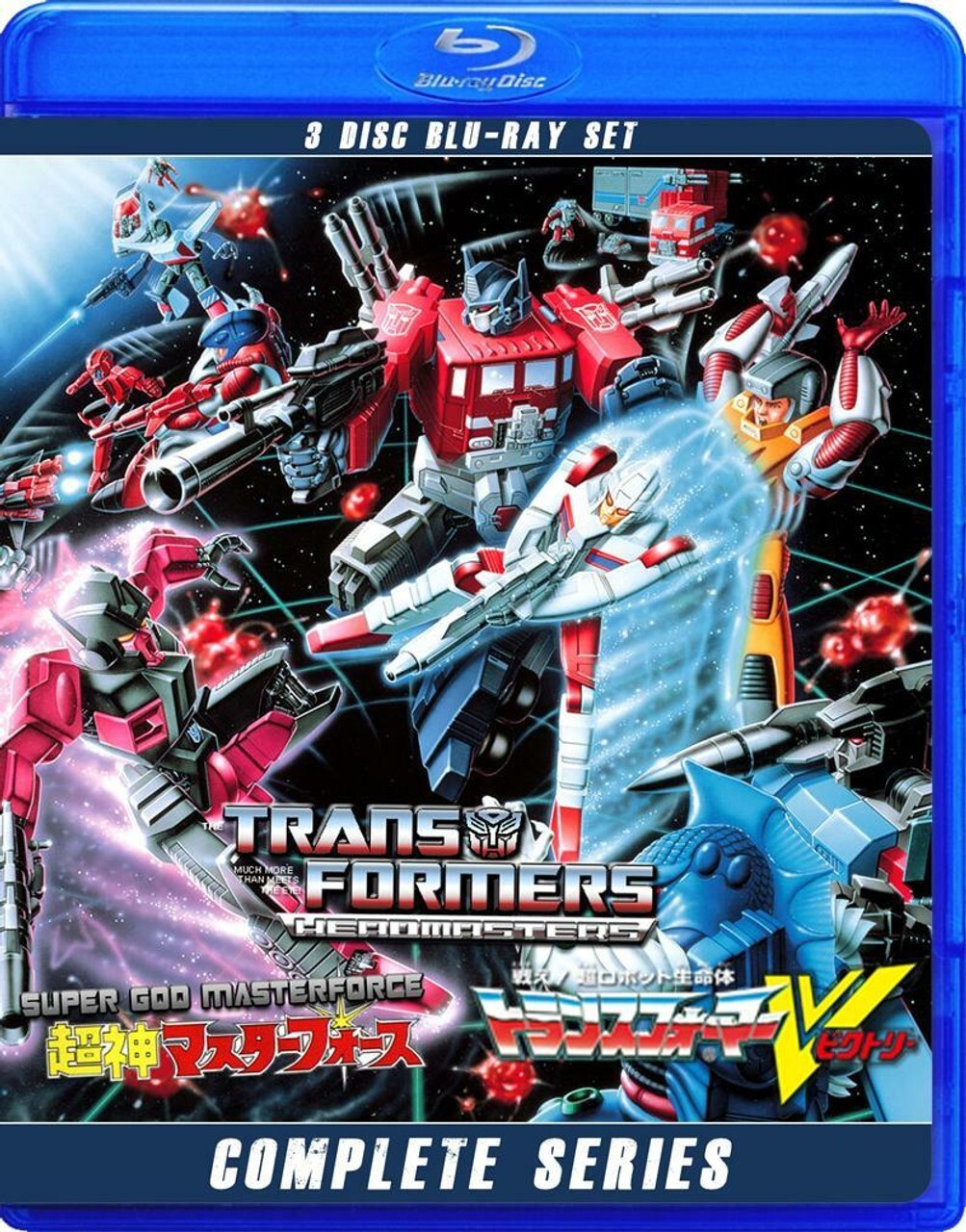 Transformers Headmasters, Masterforce & Victory complete series