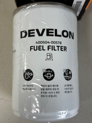 DEVELON DOOSAN FUEL FILTER ELEMENT, 400504-00578 | eBay
