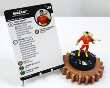 HEROCLIX DC Justice League Unlimited Common 014 SHAZAM w/Card