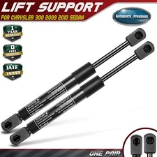 2Pcs Rear Trunk Lid Lift Supports Shocks Struts for Chrysler 300 2009 2010 Sedan
