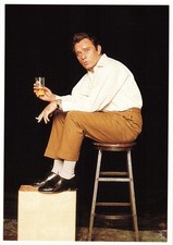 Postcard Richard Burton New York City 1960 Photograph by Milton H Greene