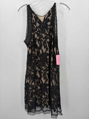 Pre-Owned Chelsea & Violet Black Size Medium Lace Short Sleeveless Dress | eBay Pre-Owned Chelsea & Violet Black Size Medium Lace Short Sleeveless Dress | eBay