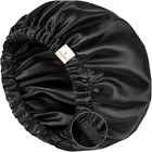 Satin Bonnet Sleep Bonnet Cap - Extra Large, Double Layer, Reversible, Adjust...