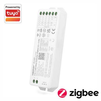 MiBoxer Zigbee 5 in 1 Empfänger Controller 12/24V ''15A'' | Zigbee 3.0 + 2.4GHz