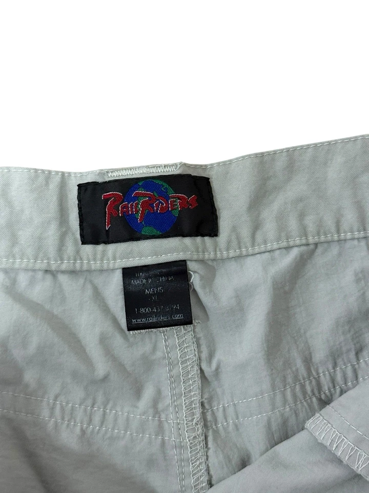 Pantalones Cortos RailRiders Para Hombres XL 2xl Carga Senderismo Tostado Senderismo Aire Libre Viaje Ligeros Foto 2 de 4