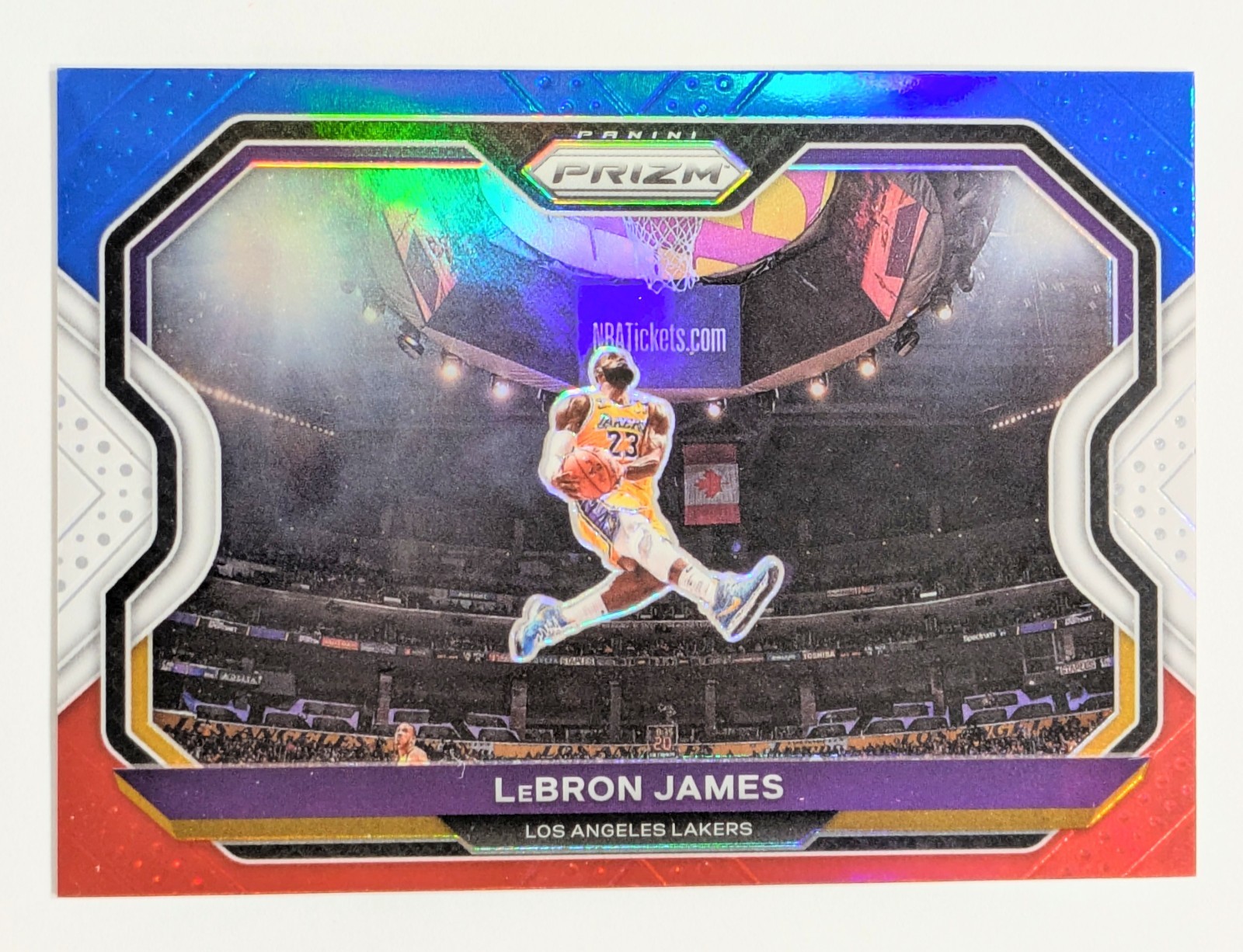 LeBron James 2020 Prizm #1 Red White Blue Price Guide - Sports