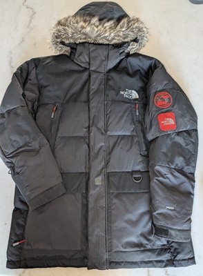 The North Face 700 Fill Down Parka Mens L Vostok Antarctica Patch
