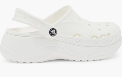 Crocs Baya Platform Women s White Clog Mules!!(Size 6)NWT s