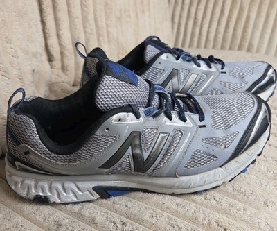 New Balance 412 v3 Trail Running Shoes Men's Size 13 Gray Blue Sneakers MTE412V3