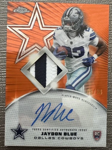 2025 Topps Chrome Jaydon Blue Rookie Patch Autographs (RAW)