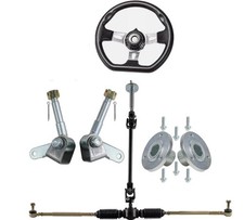 270mm Steering Wheel Gear Rack Pinion Kit for DIY Go Kart ATV UTV