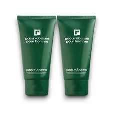 PACO RABANNE POUR HOMME SOOTHING AFTERSHAVE BALM 2.5 FL OZ PACK OF 2