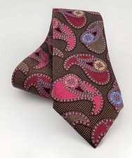Ermengildo Zegna Men's Paisley Tie QUINDICI 100 silk