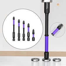 Kreuz Batch Head Legierungsstahl Magnetisch Nicht-Schlupf Schwarz Teile Werkzeug