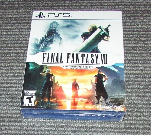 Final Fantasy VII Remake Intergrade & Rebirth Twin Pack Playstation 5 Brand New