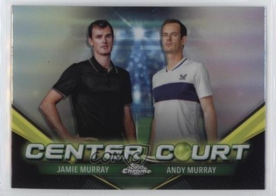 2024 Topps Chrome Center Court Jamie Murray Andy Murray #CCC-MM Rookie RC 3hd