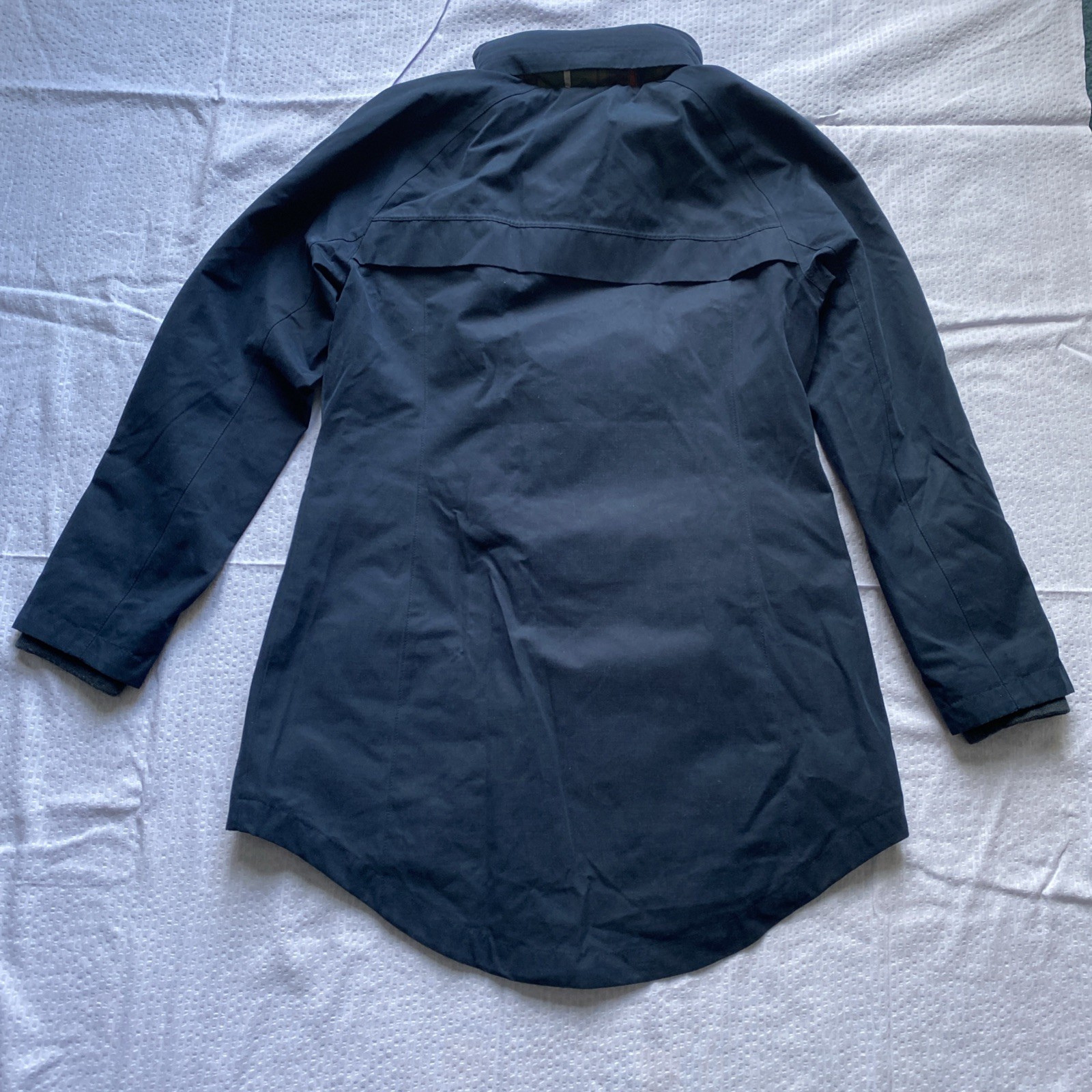 Pendleton Lined Hidden Hood Rain Coat Tartan Clas… - image 14