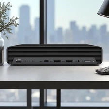 HP G6 Mini PC 6-Core i5 10500T 32GB 512GB NVMe SSD HDMI Wi-Fi Windows 11 Pro