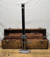 Starrett 18" Vernier Height Gage No 454 F With Box