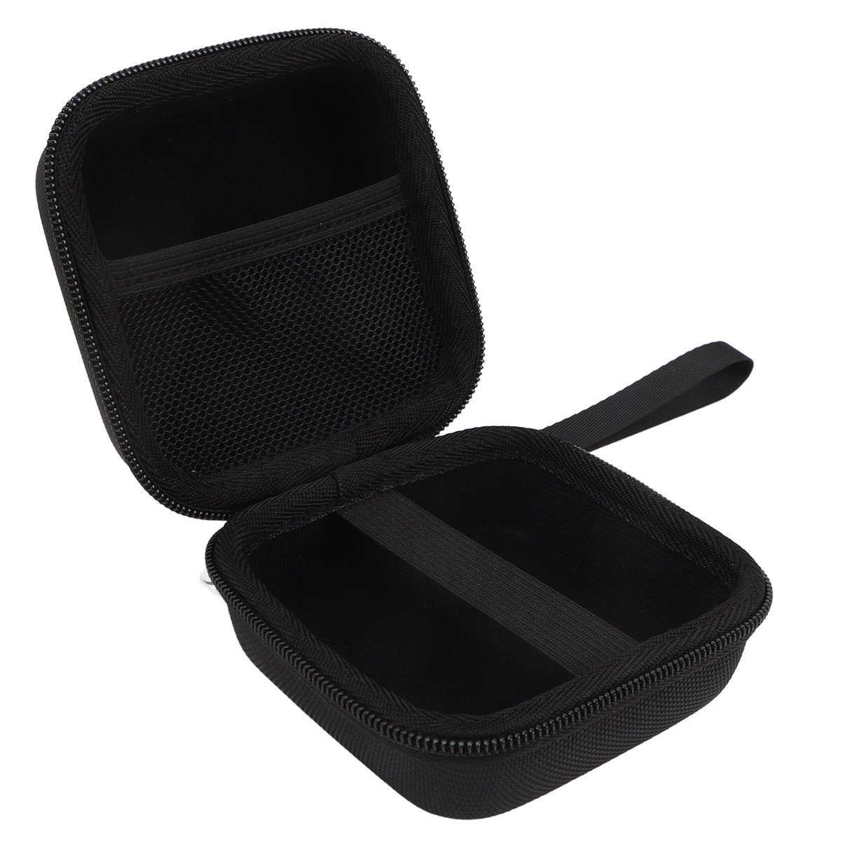 Wireless Charger Travel Case Black Hard Foldable Scratch Shock
