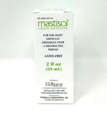 MASTISOL Liquid Adhesive, 2 fl oz (Latex-Free)