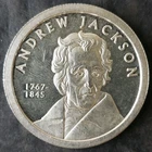 1oz Silver Andrew Jackson Round