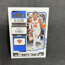 Panini Contenders 2023-24 Season Ticket Julius Randle #18 Knicks Basketball