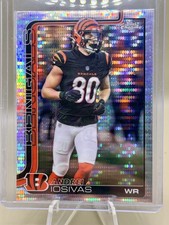 Topps 2025 Chrome Pulsar Refractor Andrei Iosivas #60 Cincinnati Bengals NFL