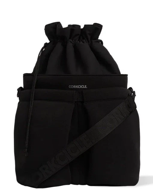 New! CORKCICLE Bucket Cooler Bag *BLACK All-Day Insulated Water-Resistant