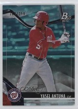 2021 Bowman Platinum Top Prospects Aqua Ice Foilboard /250 Yasel Antuna 1n0y